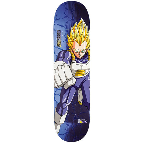 Primitive X Dragon Ball Z McClung Super Saiyan Vegeta Skateboard Deck 8.0"